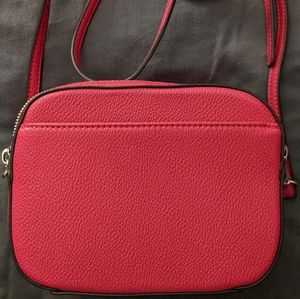 Pink Crossbody/Shoulder Bag Double Zipper Pocket NWOT